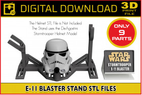 E-11 Blaster Stand STL Files