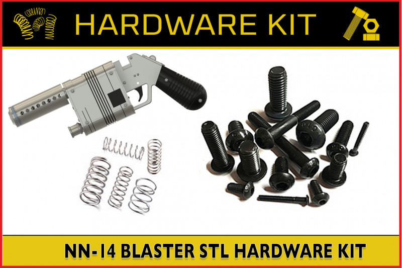 NN-14 Blaster Pistol STL Hardware Kit