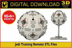 Jedi Training Remote STL Files